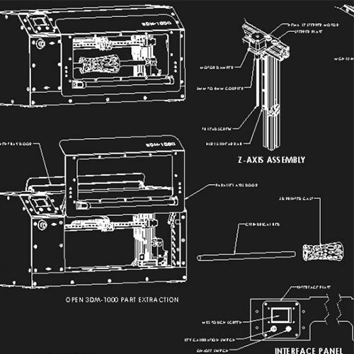 machine drawing image 2